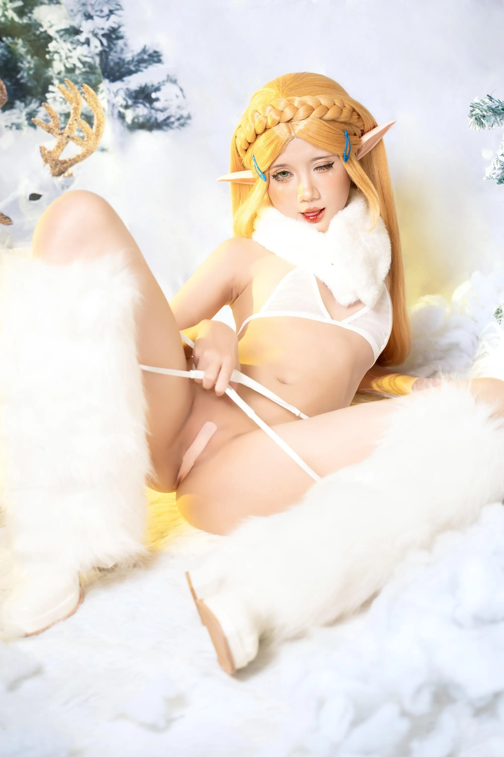 PoppaChan – NO.033 Zelda Winter Outfit [40P]插图